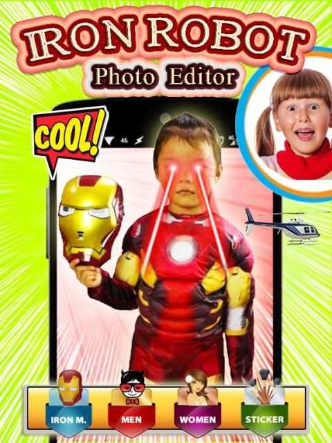 Iron Robot Photo Editor screenshot 2