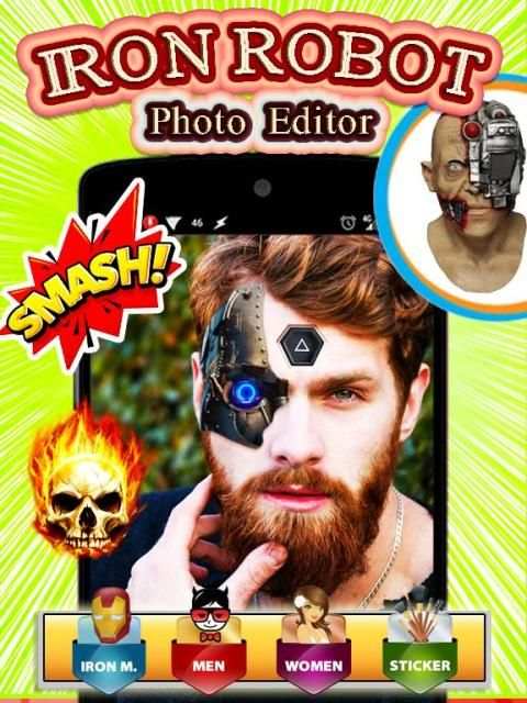 Iron Robot Photo Editor screenshot 3