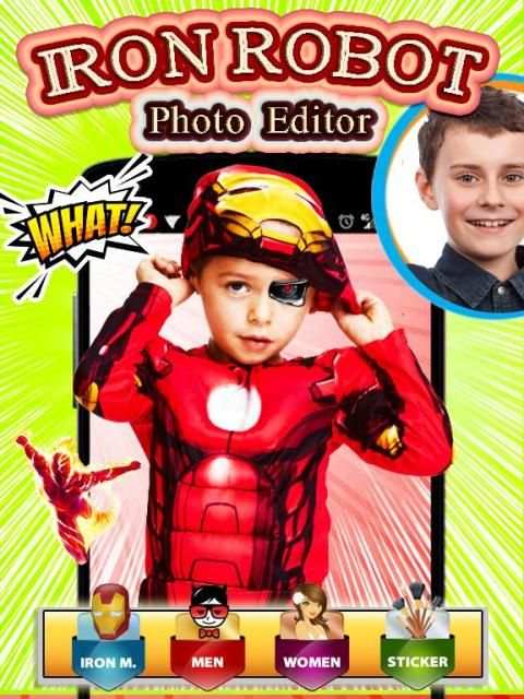 Iron Robot Photo Editor screenshot 4