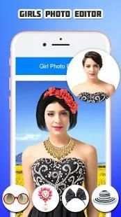 Girls Photo Editor 2018 screenshot 7