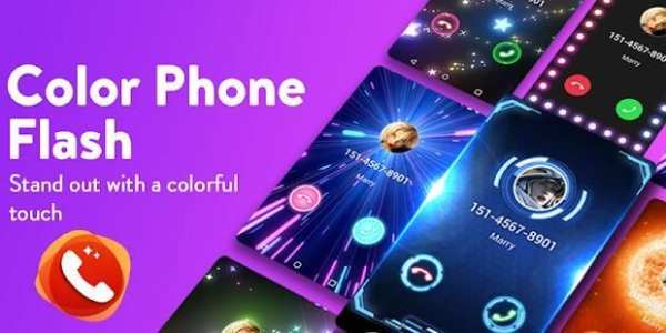 Color Phone Flash - Call Screen Theme, Color Call screenshot 1