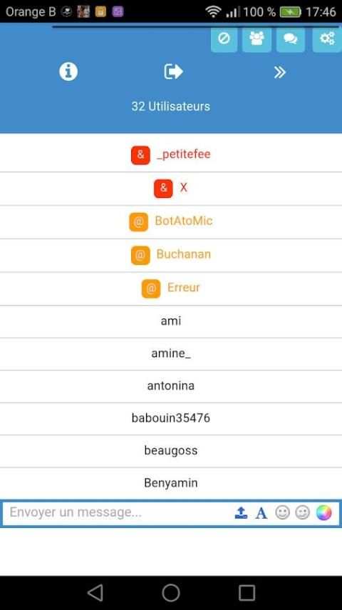 Tchatche Baboon screenshot 1