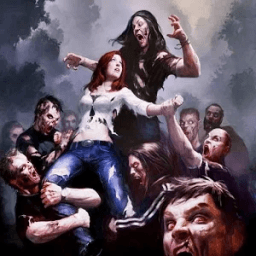 ikon Dead Walking Zombies Puzzle