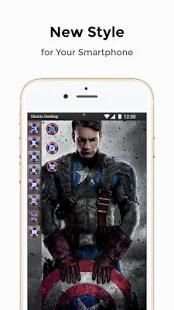 Captain Theme for Computer Launcher स्क्रीनशॉट 1