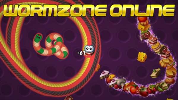 Worm Snake Zone - Online Slither Worms स्क्रीनशॉट 1