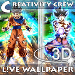 Songoku Ultra instinct Live Wallpaper 3D आइकन