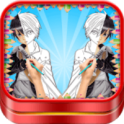 ikon coloring for Kids anime