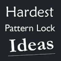 Hardest Pattern Lock Ideas