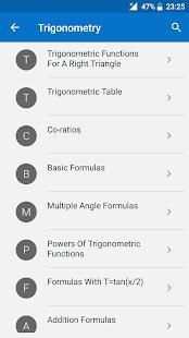 All Maths Formulas screenshot 3