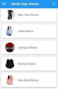 200+ Model Baju Atasan Wanita скриншот 2