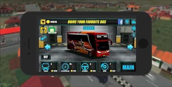Telolet Bus Simulator 3D New 2018 - Trending screenshot 3