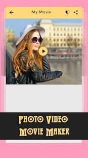 Photo Video Movie Maker स्क्रीनशॉट 1