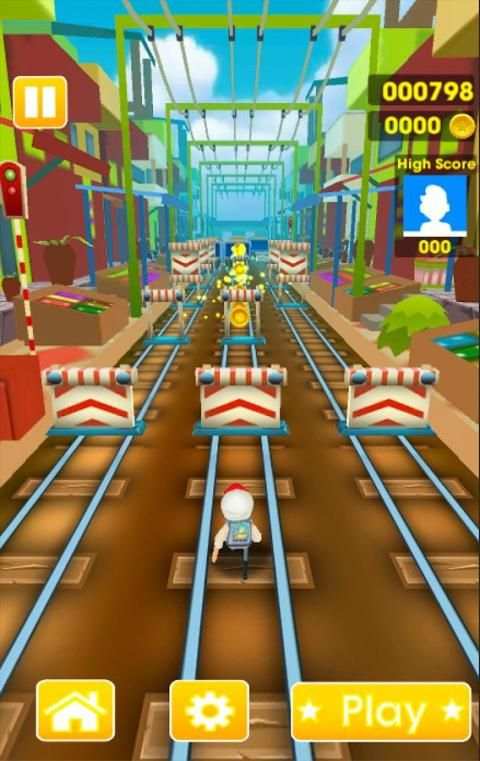 Subway Surf: Bus Rush Deluxe 3D screenshot 7