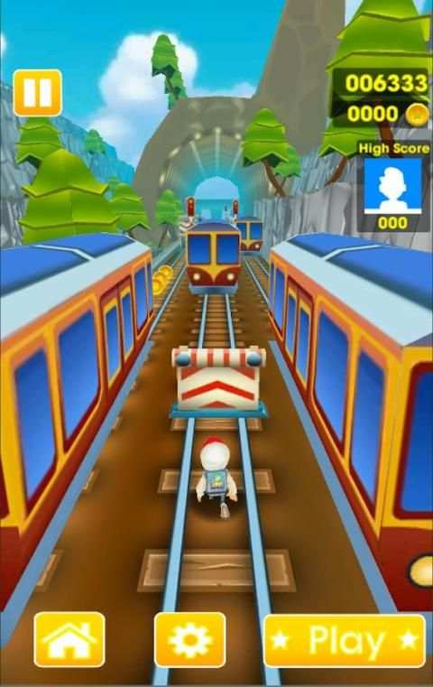 Subway Surf: Bus Rush Deluxe 3D screenshot 3