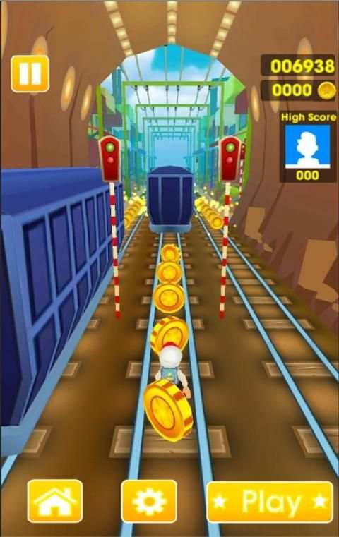 Subway Surf: Bus Rush Deluxe 3D screenshot 2