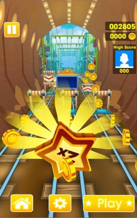 Subway Surf: Bus Rush Deluxe 3D screenshot 6
