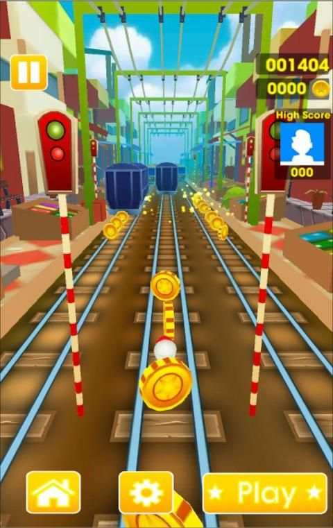 Subway Surf: Bus Rush Deluxe 3D screenshot 5
