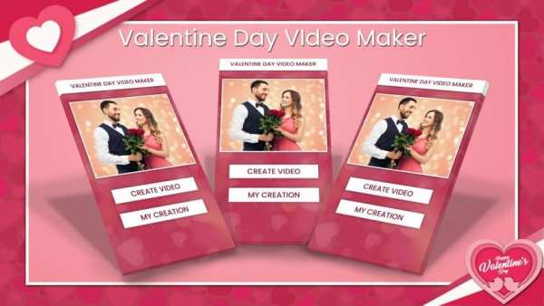 Valentine Video Maker With Music स्क्रीनशॉट 5