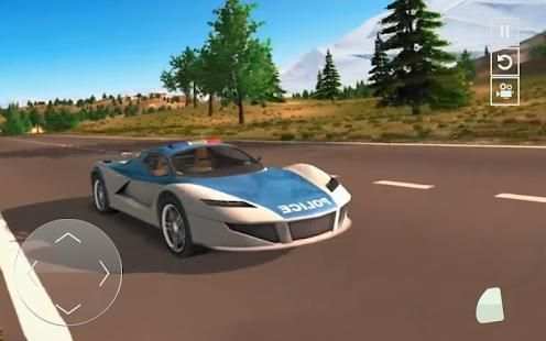 Police Car : Offroad Crime Chase Driving Simulator स्क्रीनशॉट 2