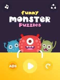 Funny Monster Puzzles screenshot 5