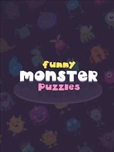 Funny Monster Puzzles screenshot 1