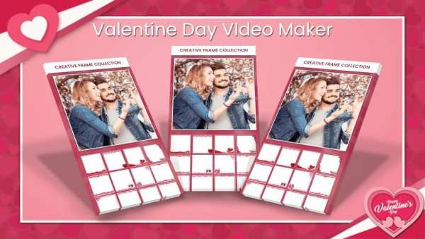Valentine Video Maker With Music स्क्रीनशॉट 3