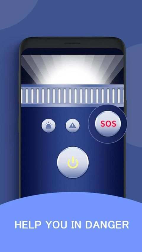 Super bright flashlight-LED,Flash alert स्क्रीनशॉट 1