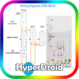 Star Delta Wiring Diagram icon