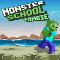 Monster School Zombie Adventure logo