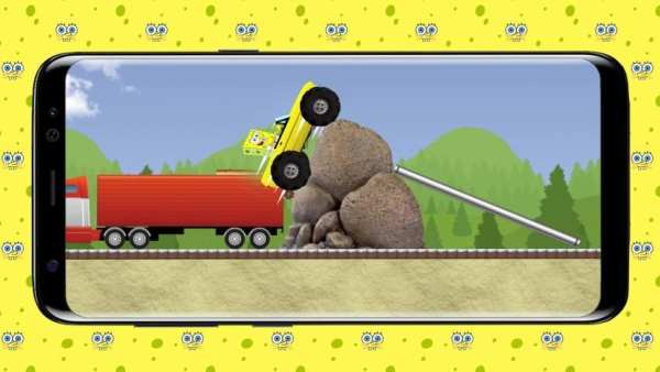 Spongbob - Car climb racing screenshot 1