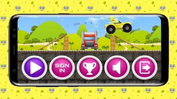 Spongbob - Car climb racing screenshot 5