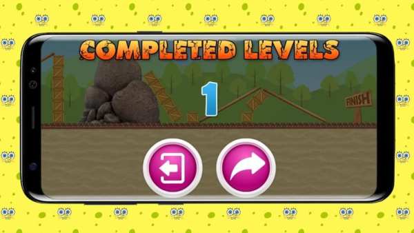 Spongbob - Car climb racing screenshot 2