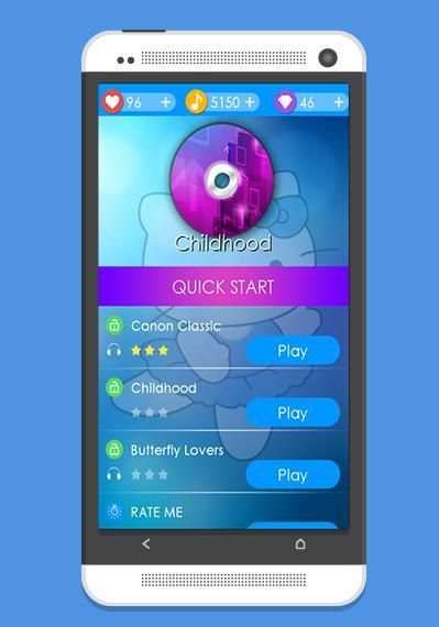 Magic Piano Tiles 3 screenshot 3