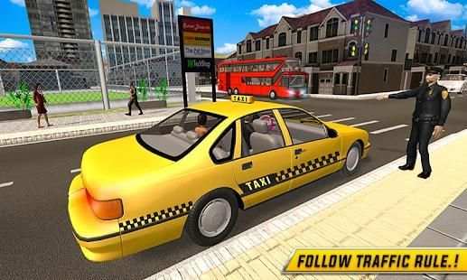 Racing In Taxi screenshot 12