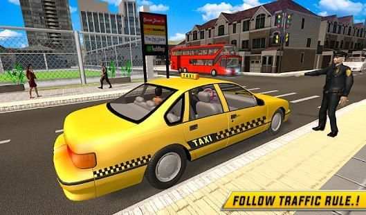 Racing In Taxi screenshot 4