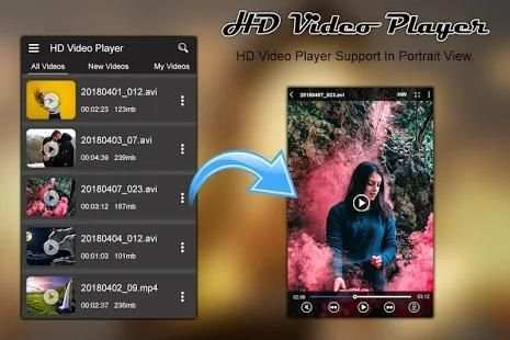 HD Video Player screenshot 2
