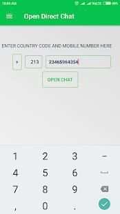 Open Direct Chat for whats स्क्रीनशॉट 2