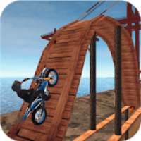 Tricky Stunt Bike Extreme Racer: Superhero
