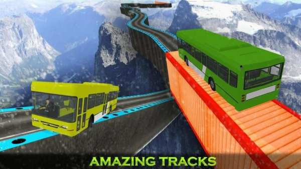 Mustahil Bus Sky High Tracks Driving Simulator screenshot 4