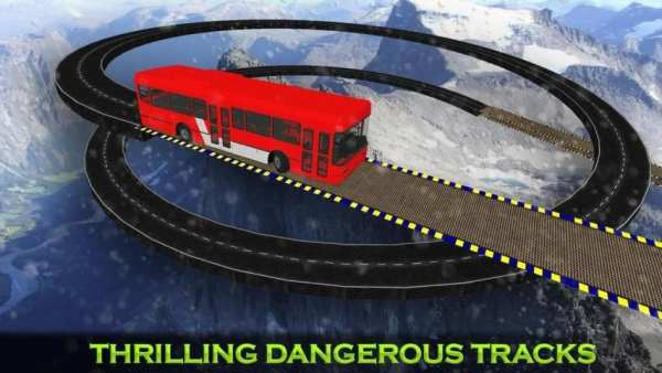 Mustahil Bus Sky High Tracks Driving Simulator screenshot 3