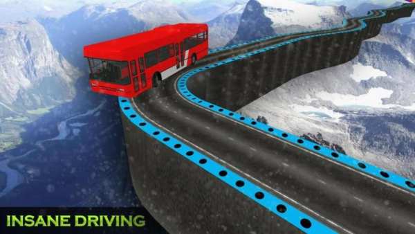 Mustahil Bus Sky High Tracks Driving Simulator screenshot 2