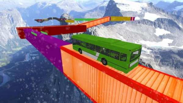 Mustahil Bus Sky High Tracks Driving Simulator screenshot 6