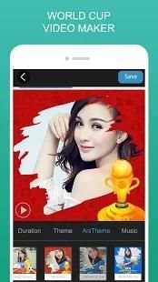 World Cup Video Maker 2018 screenshot 1