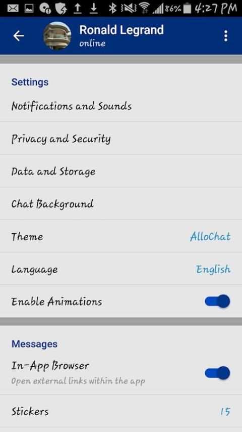 Messagify screenshot 1