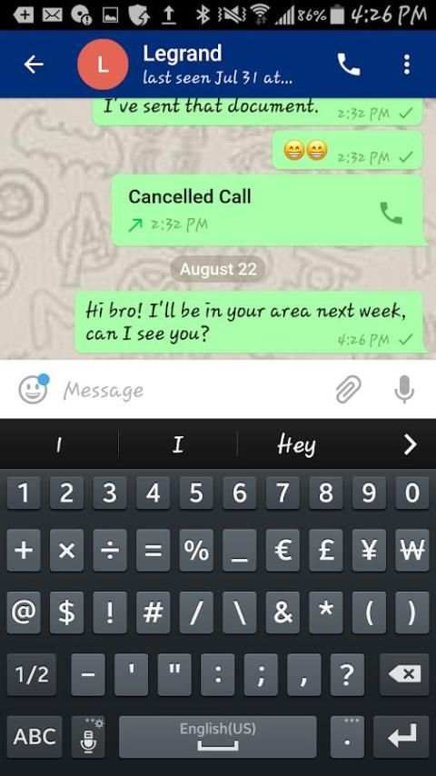 Messagify screenshot 3