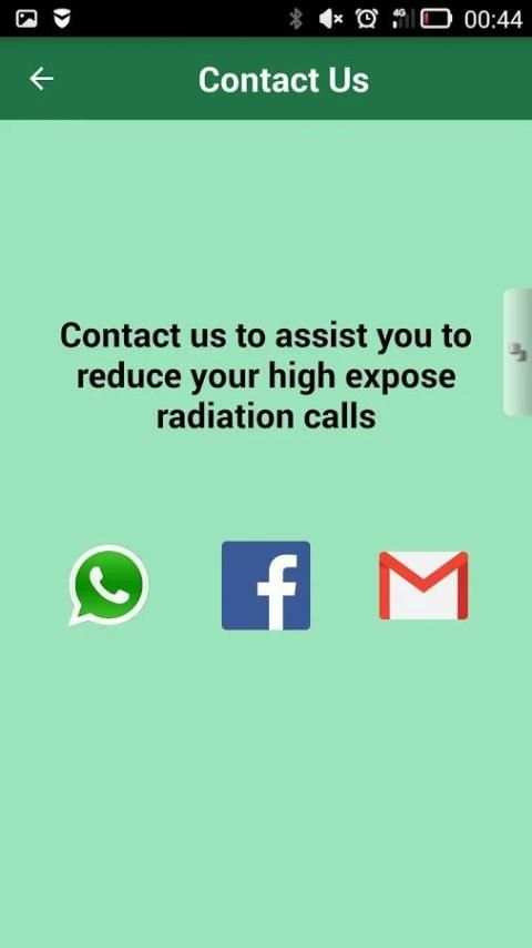 Phone Radiation Alert screenshot 1