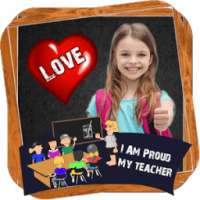 Teacher profile pic dp maker 2018 on 9Apps