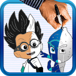 ikon How To Draw Pj Masks characters