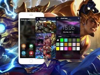 Mobile ML Legends Lockscreen screenshot 3