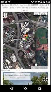 GPS Tracker For Android स्क्रीनशॉट 1